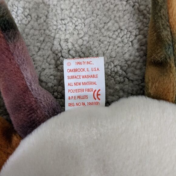 Ty Beanie Babies Claude The Crab Rare New with Tags 1996 - Picture 6 of 10